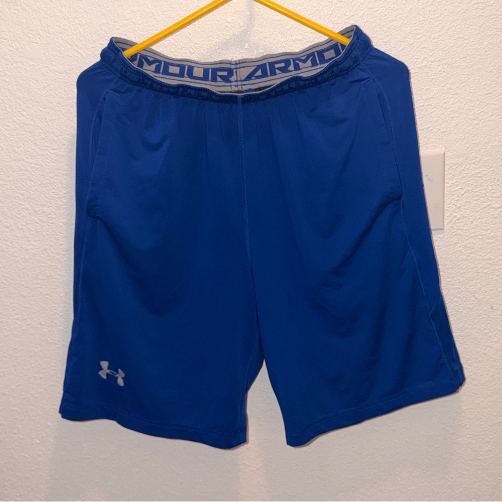 Under Armour Men's Royal Blue Sports Shorts